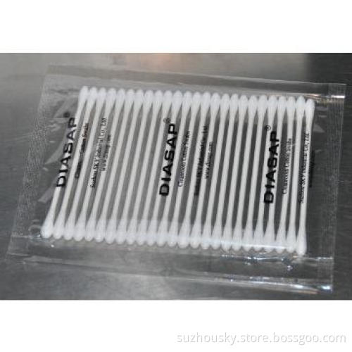 Cotton swabs with 100* lint-free cotton ST-001